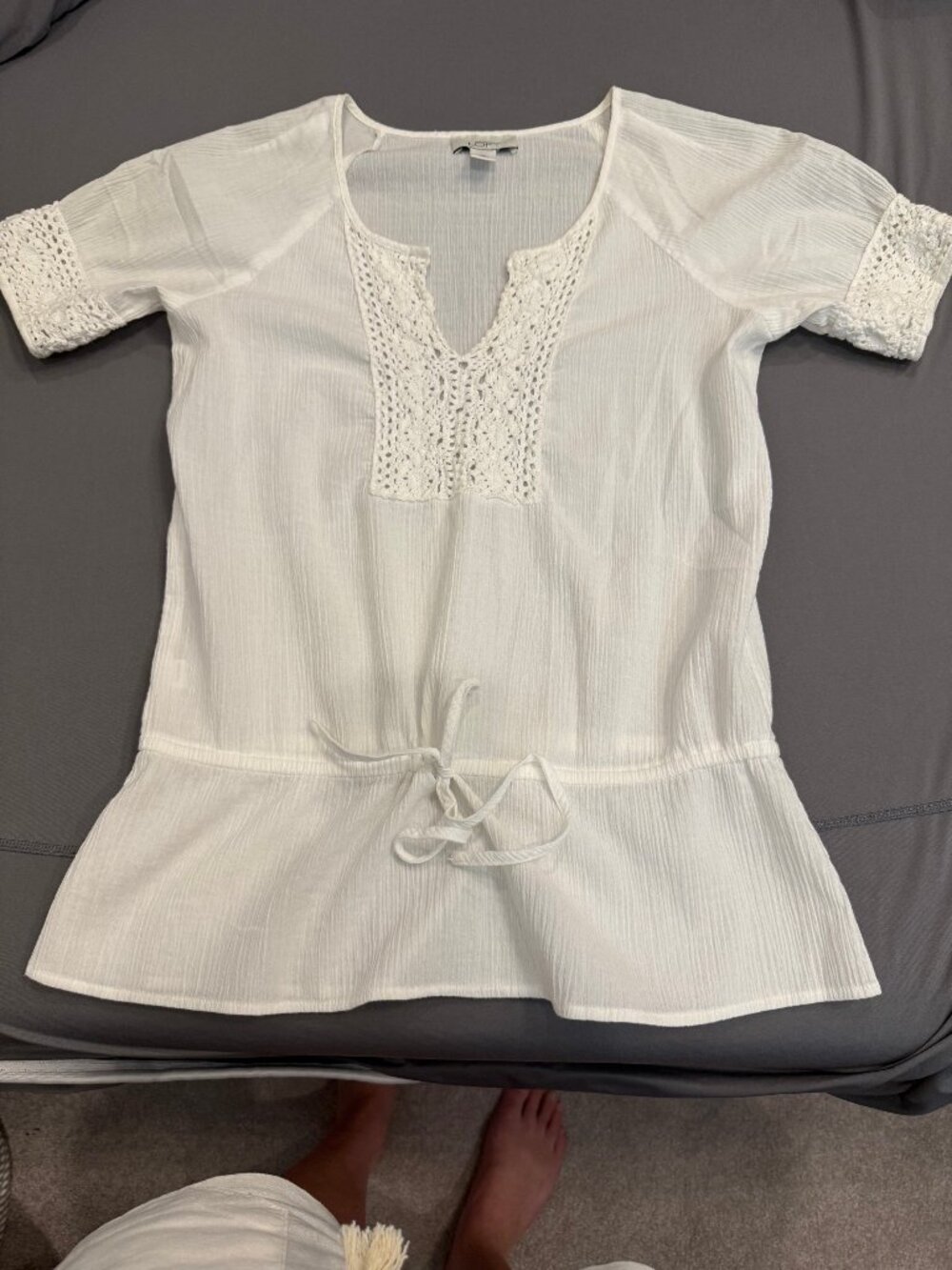 LOFT XS Summer Tunic (Gauze Material)